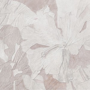 TAPETA HIBISCUS SHELL PINK - MALUMI