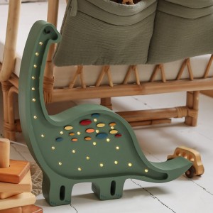 LAMPKA DINO DIPLODOK CONFETTI GREEN - LITTLE LIGHTS