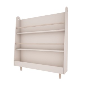 REGAŁ NA KSIĄŻKI DLA DZIECKA BOOKWORM BIAŁY - WOOD LUCK DESIGN