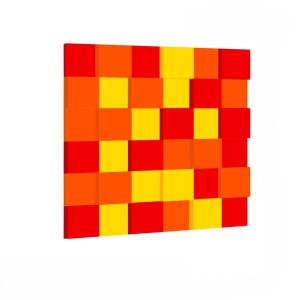 PIANKOWE PANELE ŚCIENNE SOFT PIXEL LAVA ZESTAW - FOAM WALL