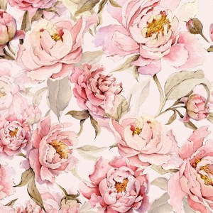 DEKORILLO PEONIE - PRÓBKA TAPETY