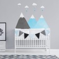 naklejki na ścianę do pokoju dziecka yoko design góry niebieskie