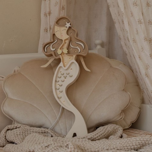little lights mermaid lamp