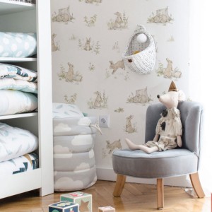 TAPETA RABBIT DAY BEIGE - DEKORNIK