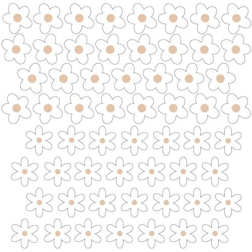 wall stickers daisies
