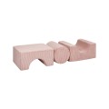 MODUŁ 3 ELEMENTY SHAPE SZTRUKS AESTHETIC PUDROWY RÓŻ