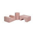 MODUŁ 3 ELEMENTY SHAPE SZTRUKS AESTHETIC PUDROWY RÓŻ