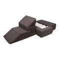 SOFA BRICKS AESTHETIC BRĄZOWA