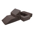 SOFA BRICKS AESTHETIC BRĄZOWA