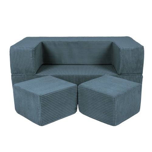 SOFA CUBE AESTHETIC TURKUSOWA