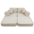 SOFA DZIECIĘCA MODUŁOWA ECRU POCKET PLUS