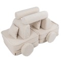 sofa modułowa dziecięca kremowa