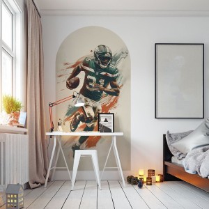 NAKLEJKA W KSZTAŁCIE ŁUKU RUGBY - YOKO DESIGN