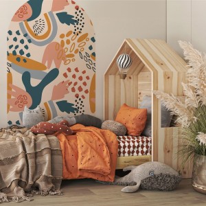 NAKLEJKA W KSZTAŁCIE ŁUKU ABSTRAKCJA - YOKO DESIGN
