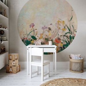 NAKLEJKA W KSZTAŁCIE KOŁA ŁĄKA - YOKO DESIGN