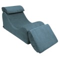 WAVE LOUNGER AESTHETIC TURKUSOWY