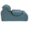 WAVE LOUNGER AESTHETIC TURKUSOWY