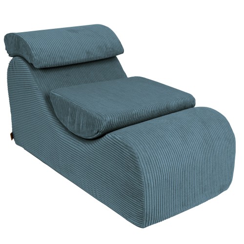 WAVE LOUNGER AESTHETIC TURKUSOWY