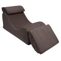 WAVE LOUNGER AESTHETIC BRĄZOWY
