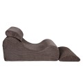 WAVE LOUNGER AESTHETIC BRĄZOWY