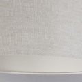 LAMPA WISZĄCA LEN JASNY BEŻ