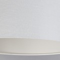 LAMPA WISZĄCA LEN BIAŁA