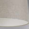 LAMPA WISZĄCA LEN BEŻ