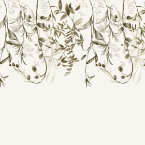 TAPETA LIŚCIE GAŁĄZKI ZWISAJĄCE W161 - YOKO DESIGN