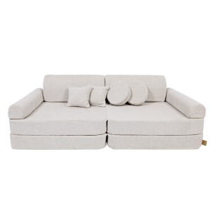 MEOW BABY - SOFA DZIECIĘCA PREMIUM BOUCLE ECRU