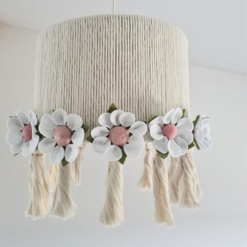 lampa kwiaty