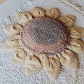 poduszka podłogowa stokrotka