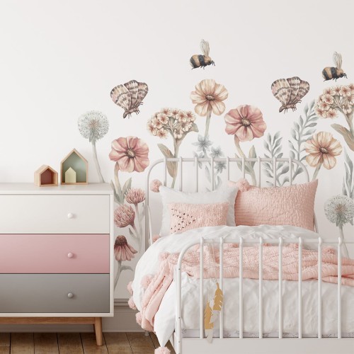 wallstickers wildflowers