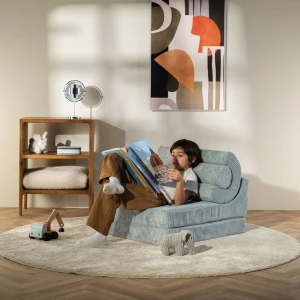 Fotel modułowy dla dzieci Flipster Peppermint Green - Wigiwama