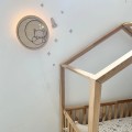 lampka nocna lisek drewniakowa