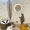 Lampka nocna dla dziewczynki z kwiatami