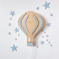 LAMPKA nocna dla dziecka z personalizacją drewniakowa