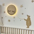drewniana lampka ksiezyc