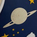 dekoracja na ścianę kosmos