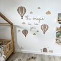 dekoracja na ścianę dla dziecka balony