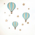 balony na ścianę dekoracja do pokoju niemowlaka
