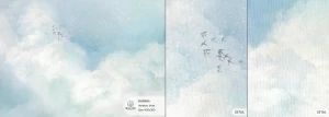 MALUMI FANTASIA BLUE - PRÓBKA TAPETY 