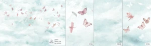 MALUMI ZEPHYR MINT - PRÓBKA TAPETY 