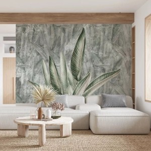 TAPETA JUNGLE LEAVES WARM - MALUMI
