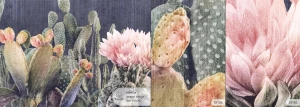 MALUMI OPUNTIA INDYGO - PRÓBKA TAPETY 