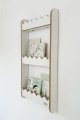 biblioteczka z falbanką wisząca babywood