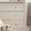 beżowa komoda do pokoju dziecka pinio