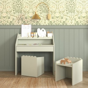 ZESTAW MONTESSORI BOOK NOOK BIURKO Z KRZESEŁKAMI SAGE - BELLAMY