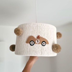 LAMPA SUFITOWA DLA DZIECKA AUTKA RETRO - MARMYS FELT STUDIO