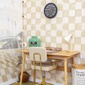 tapeta retro dla chłopca szachownica