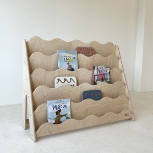 BIBLIOTECZKA MONTESSORI WAVE L - BABYWOOD